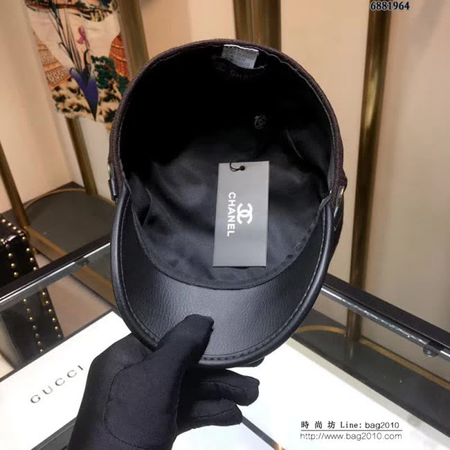 CHANEL香奈兒 經典款 2018新款 鴨舌貝雷帽 6881964 LLWJ6773